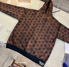 Load image into Gallery viewer, Full Pattern Sacred Geometry Zip up Hoodie