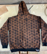 Load image into Gallery viewer, Full Pattern Sacred Geometry Zip up Hoodie