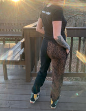 Load image into Gallery viewer, Oni Mask Half and half Joggers