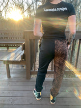 Load image into Gallery viewer, Oni Mask Half and half Joggers