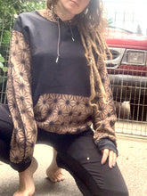 Load image into Gallery viewer, 1/2 & 1/2 Pull over Hoodie