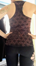Load image into Gallery viewer, Flower of Life Racerback Tank