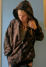 Load image into Gallery viewer, Full Pattern Sacred Geometry Zip up Hoodie