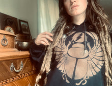 Load image into Gallery viewer, Grateful Scarab Hoodie