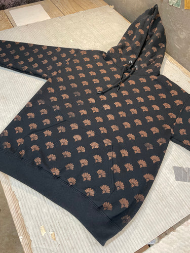 Full Pattern Pull Over Hoodie