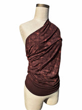Load image into Gallery viewer, Quatrefoil Open Back Cowl Neck tank