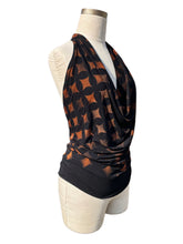 Load image into Gallery viewer, Disco Sparkle Open Back Cowl Neck tank