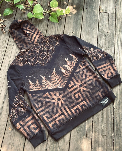 Ferns at Night Hoodie