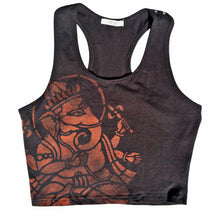 Load image into Gallery viewer, Ganesh Racerback Crop