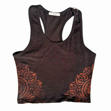Load image into Gallery viewer, Mandala Racerback Crop