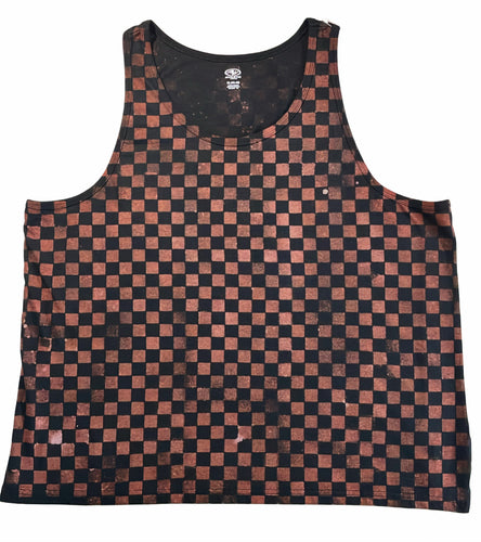 Checkered masc Tank