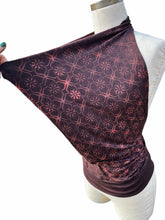 Load image into Gallery viewer, Quatrefoil Open Back Cowl Neck tank