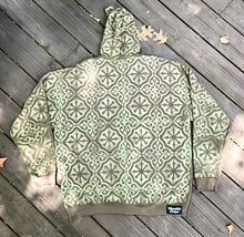Load image into Gallery viewer, Green Mosaic Hoodie