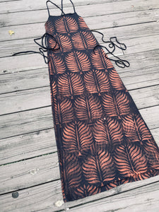 Palms Long Strappy Dress