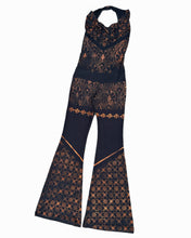 Load image into Gallery viewer, Damask &amp; Quatrefoil Onesie