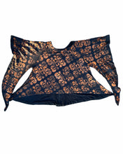 Load image into Gallery viewer, Retro Paisley Flow Sleeve Top