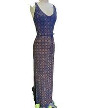 Load image into Gallery viewer, Quatrefoil Long Strappy Dress