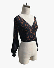Load image into Gallery viewer, Hedera Ivy Wrap Top