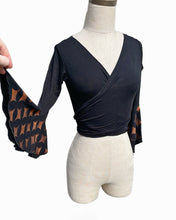 Load image into Gallery viewer, Disco Sparkle Wrap Top