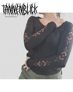 Ornamental Long Sleeve Top