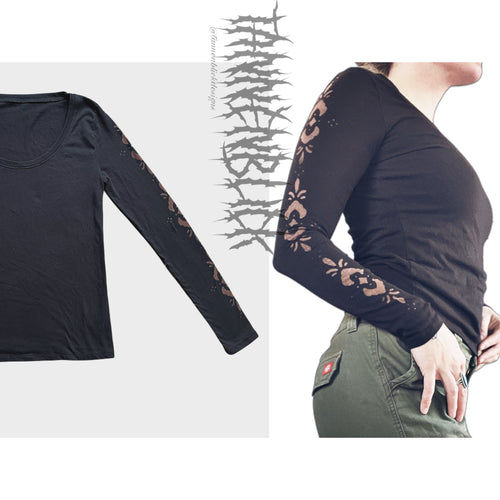 Ornamental Long Sleeve Top