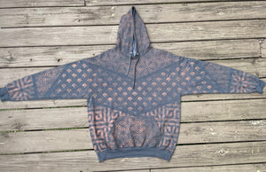 Gray Art Deco & Greek Hoodie