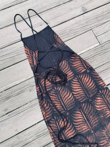 Palms Long Strappy Dress