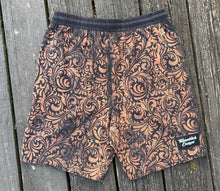 Load image into Gallery viewer, Filigree Linen Shorts