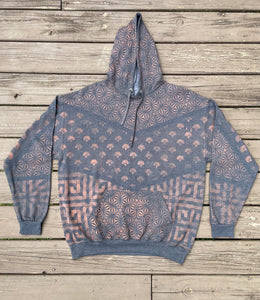 Gray Art Deco & Greek Hoodie