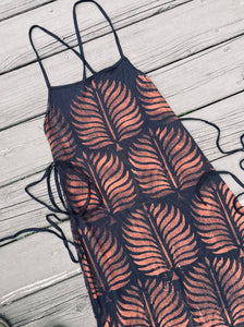 Palms Long Strappy Dress