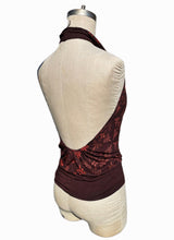 Load image into Gallery viewer, Acanthus Open Back Cowl Neck tank
