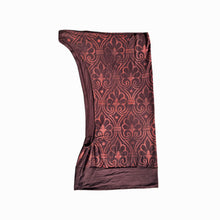 Load image into Gallery viewer, Damask Open Back Cowl neck Tank