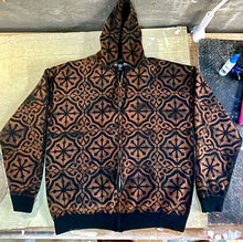 Load image into Gallery viewer, Full Pattern Sacred Geometry Zip up Hoodie