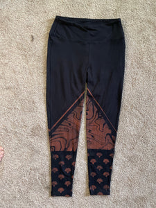 Marble+Art Deco Leggings