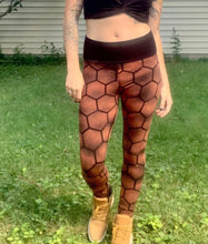 Load image into Gallery viewer, Honeycomb full length Leggings